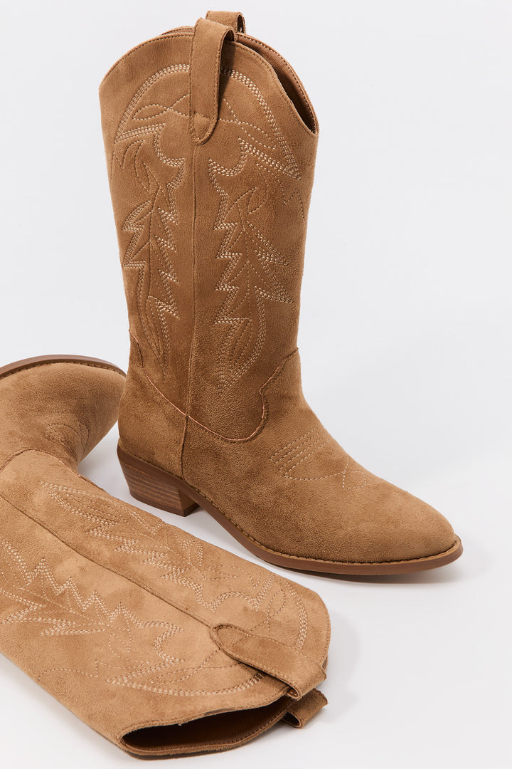 Low Heel Cowboy Boot