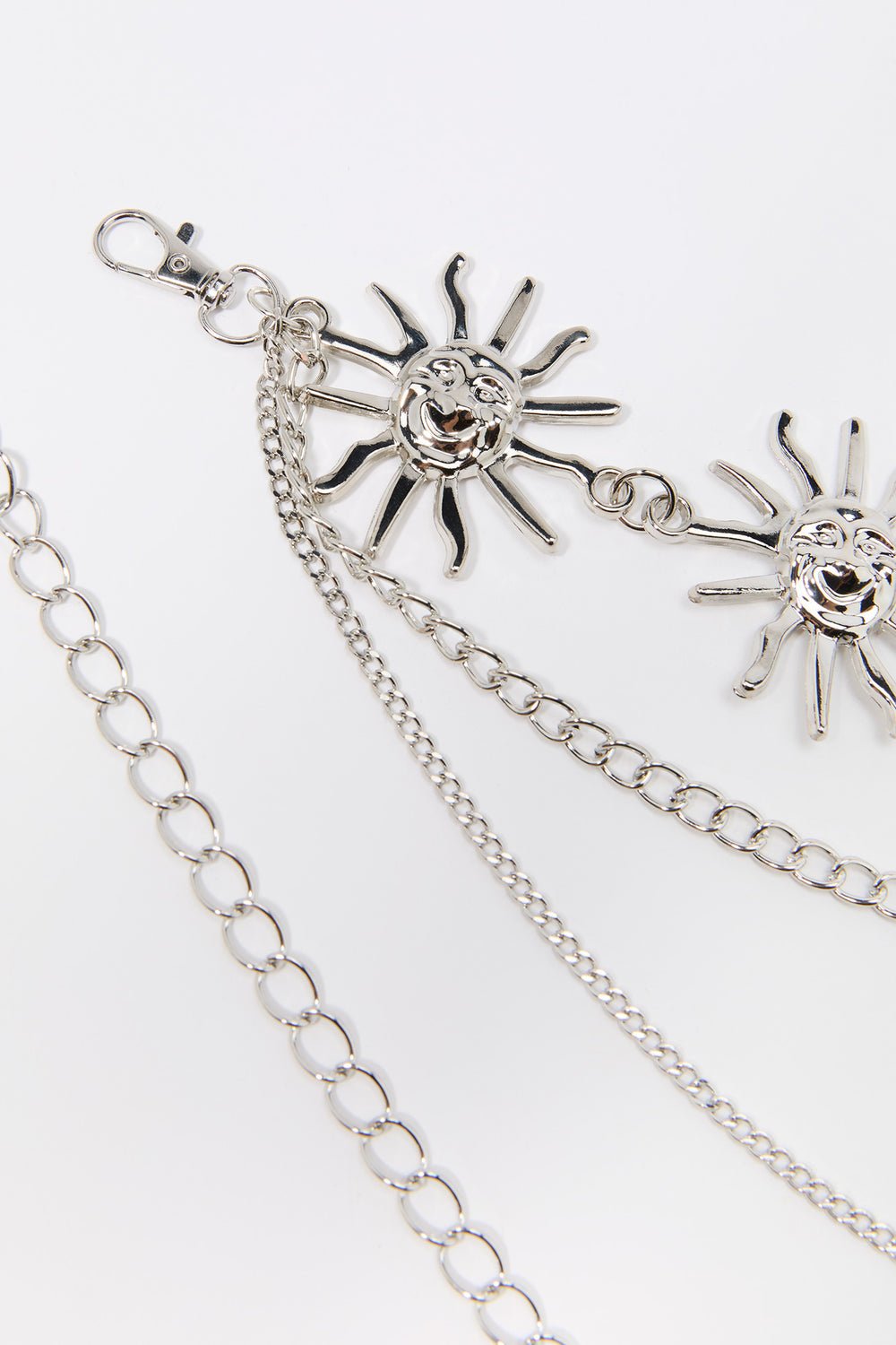Sun Layered Chain Necklace Sun Layered Chain Necklace 4