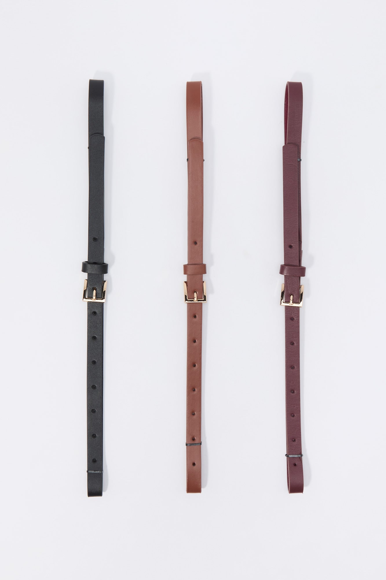 Faux Leather Belt (3 Pack)