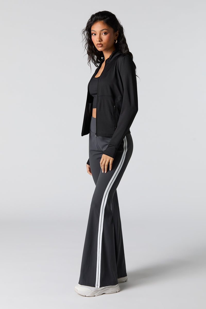 Active Side Striped Flare Pant