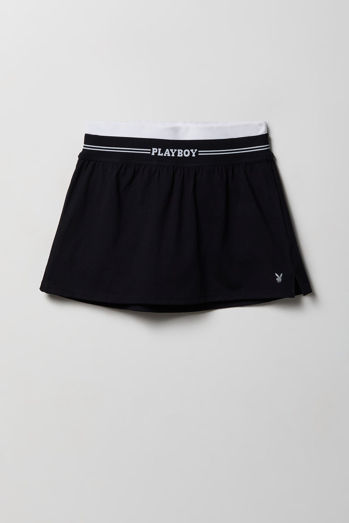 Alt View 4. Playboy Active High Density Skort - Black