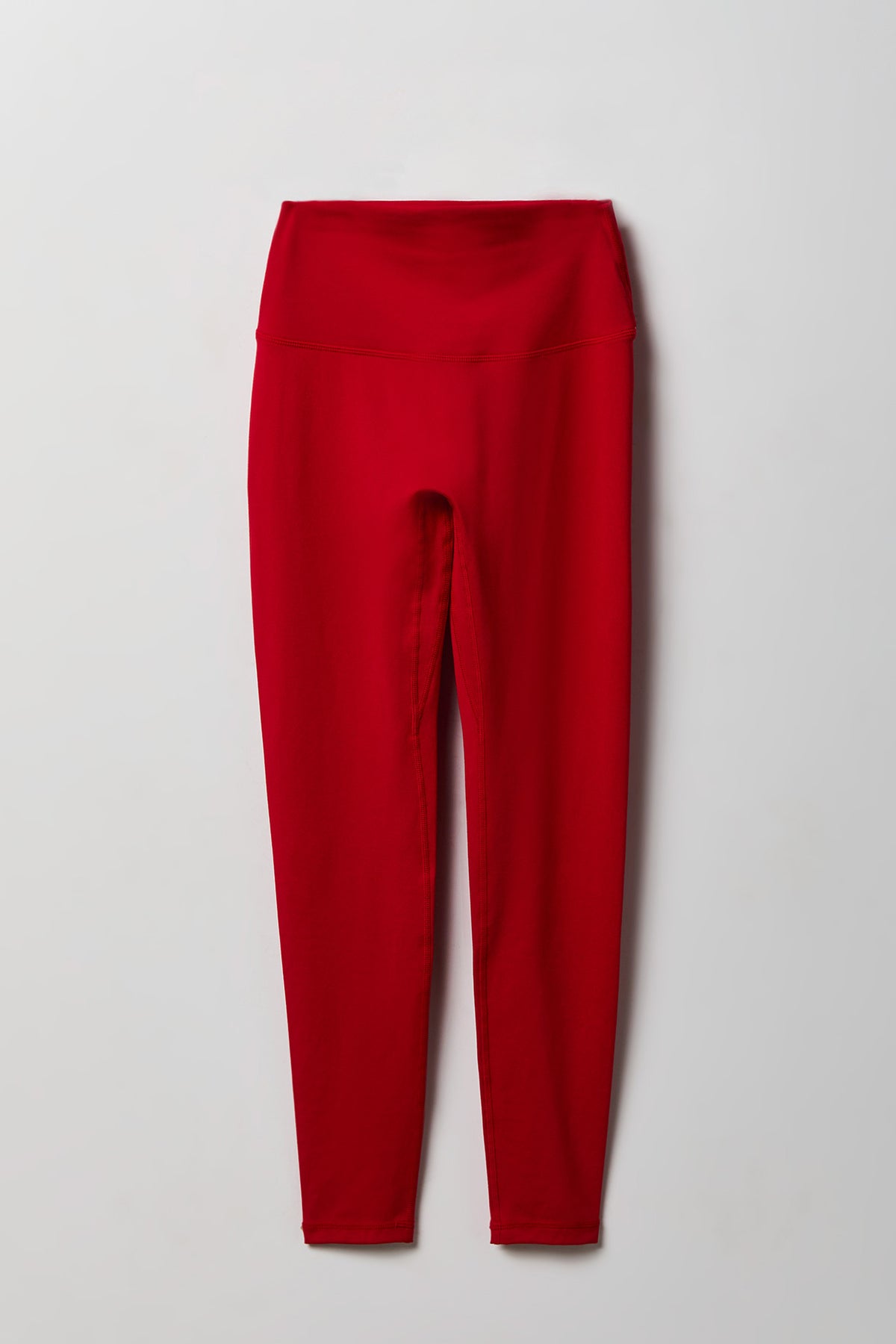 Alt View 4. Active High Density Scrunch Legging - Red