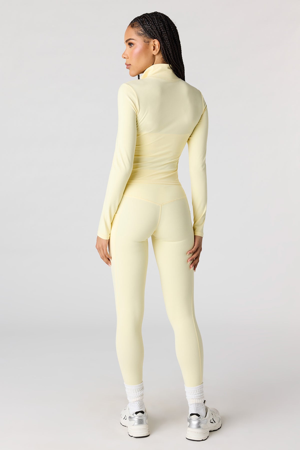 Alt View 16. Active High Density Side Pocket Legging - Pink