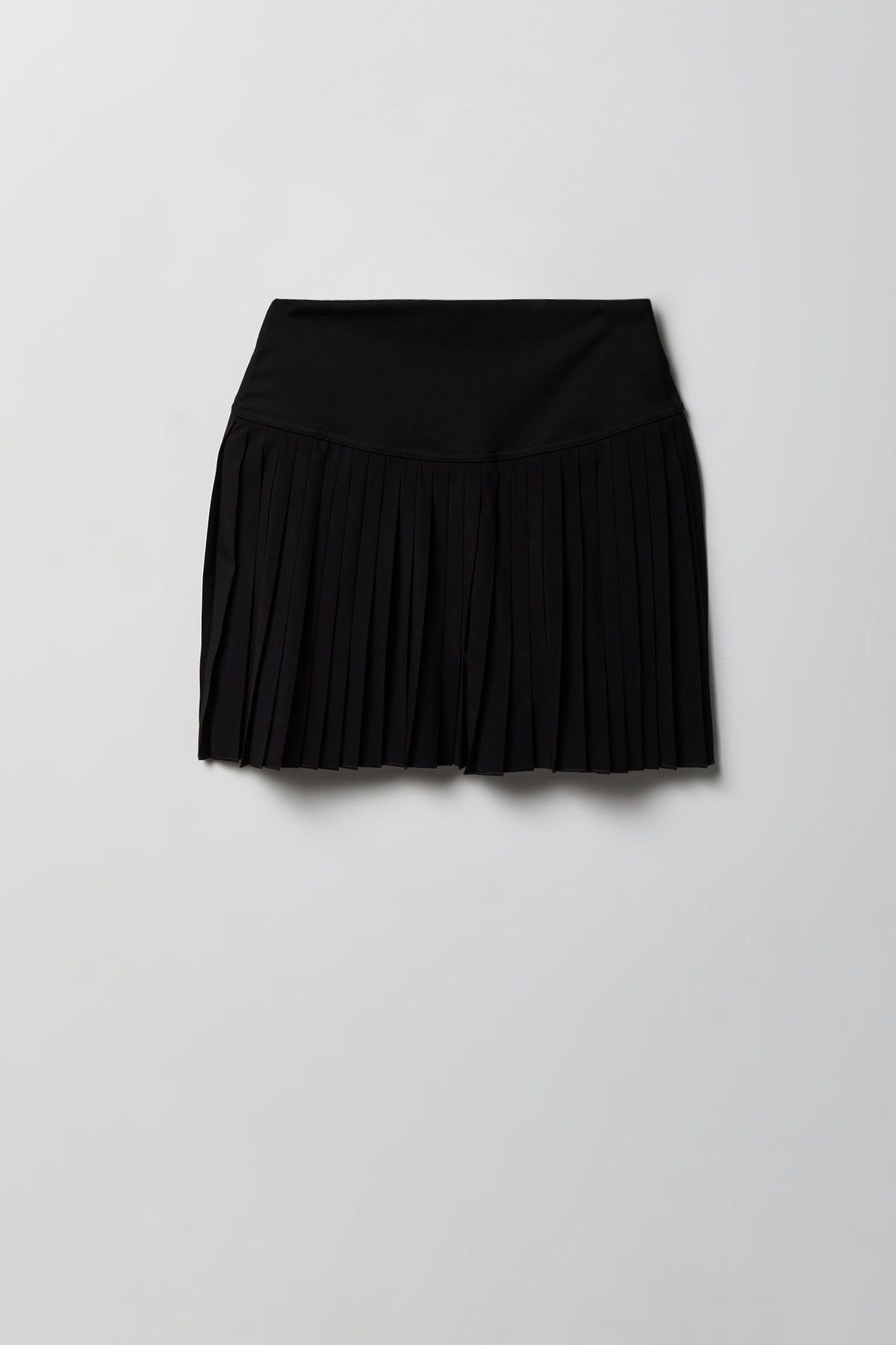 Alt View 5. Sommer Ray High Density Pleated Skort - Black