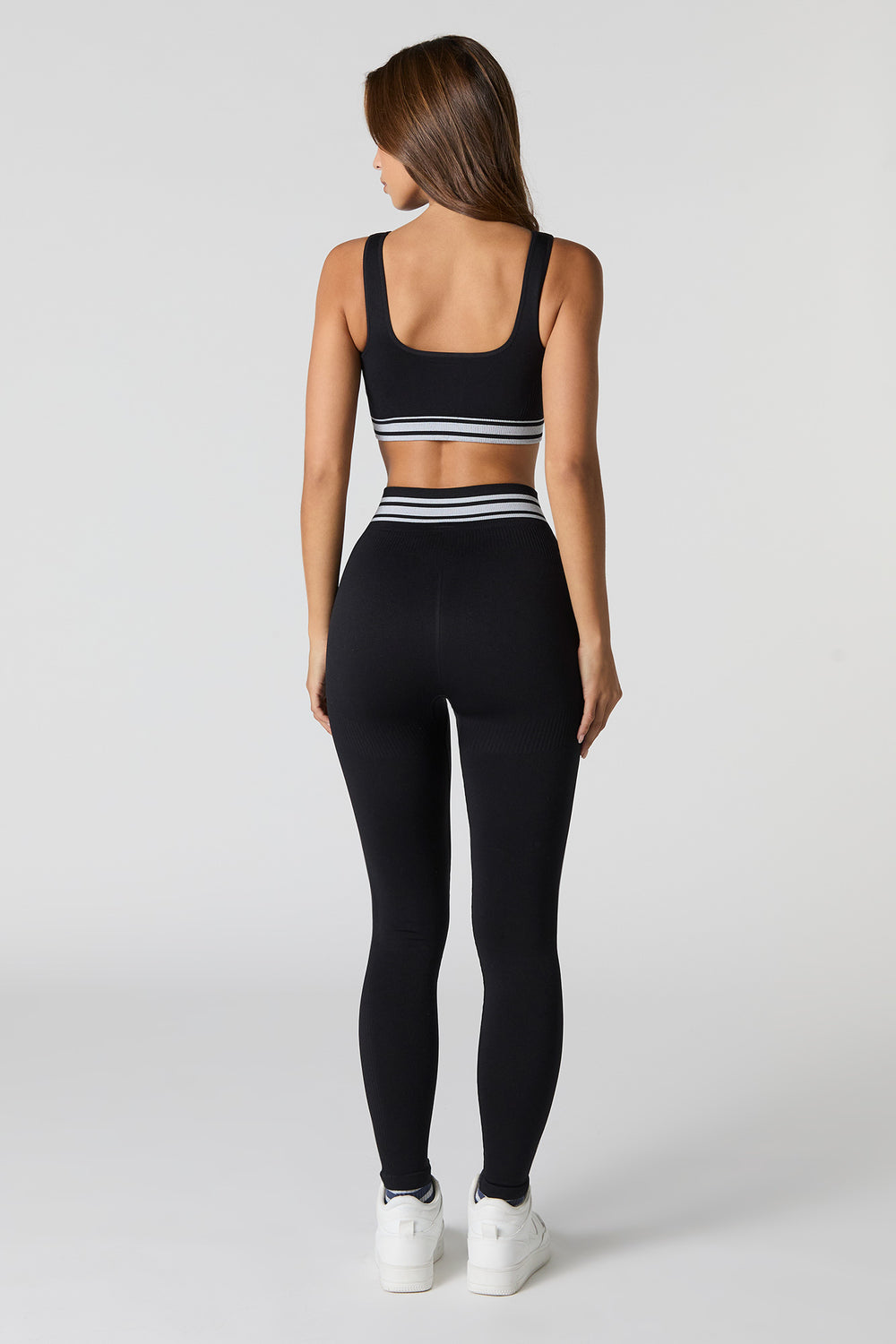 Sommer Ray Seamless Striped Waist Active Legging Sommer Ray Seamless Striped Waist Active Legging 6