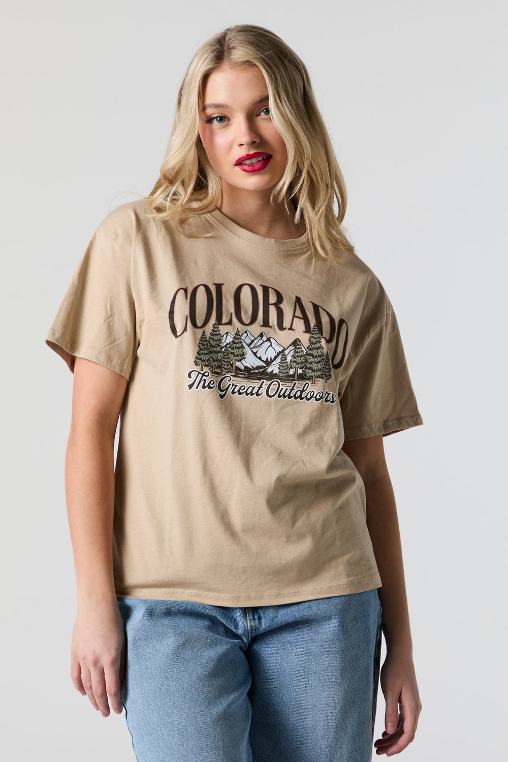 Colorado Graphic Boyfriend T-Shirt Colorado Graphic Boyfriend T-Shirt 2