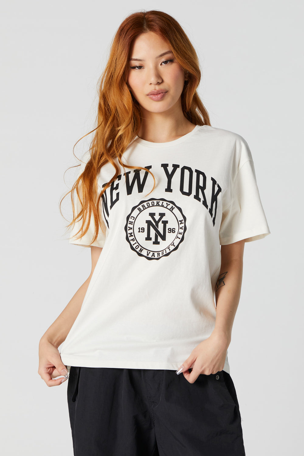 New York Graphic Boyfriend T-Shirt New York Graphic Boyfriend T-Shirt 6