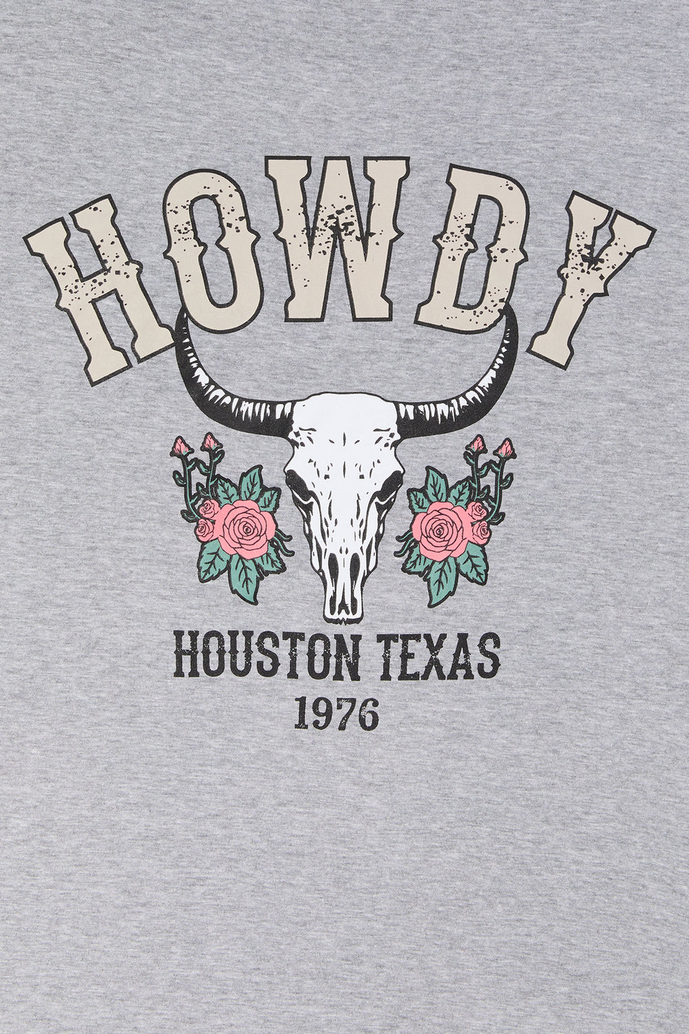 Howdy Graphic Boyfriend T-Shirt Howdy Graphic Boyfriend T-Shirt 1