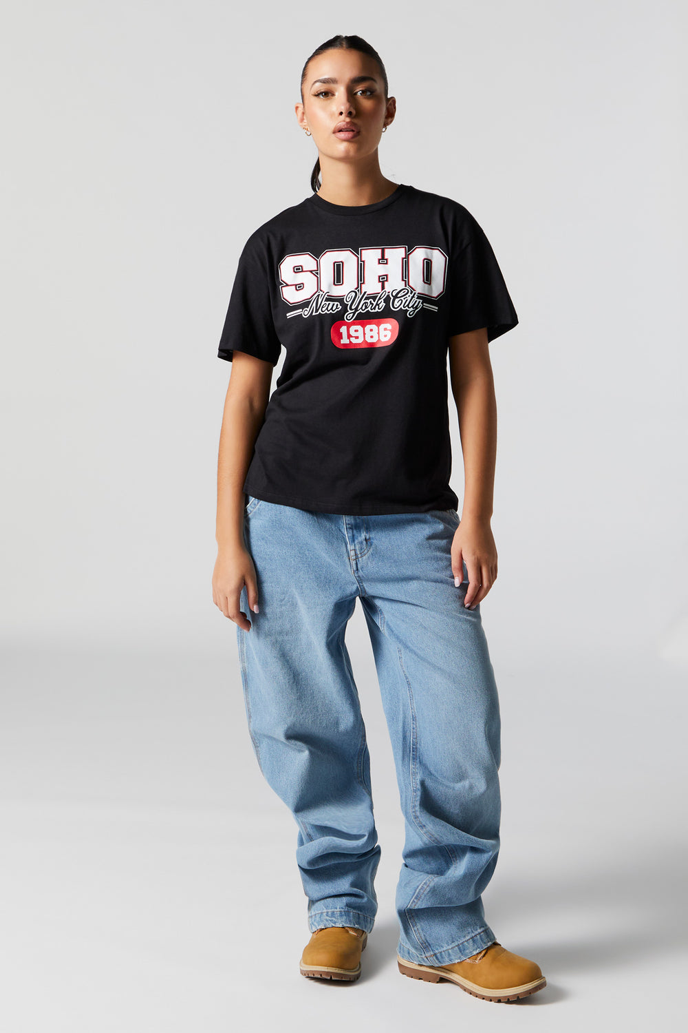 Soho Graphic Boyfriend T-Shirt Soho Graphic Boyfriend T-Shirt 3