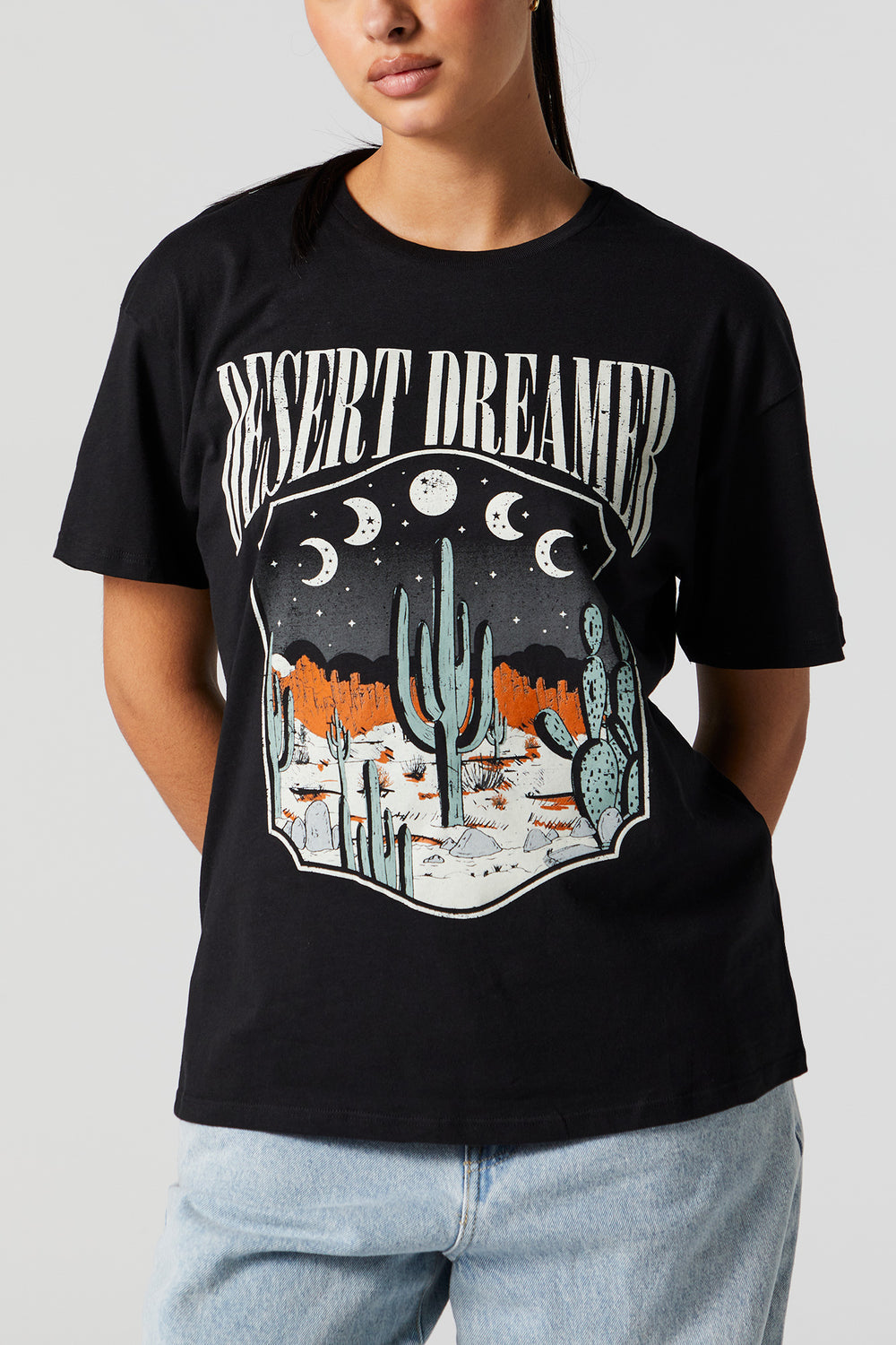 Desert Dreamer Graphic Boyfriend T-Shirt Desert Dreamer Graphic Boyfriend T-Shirt 1