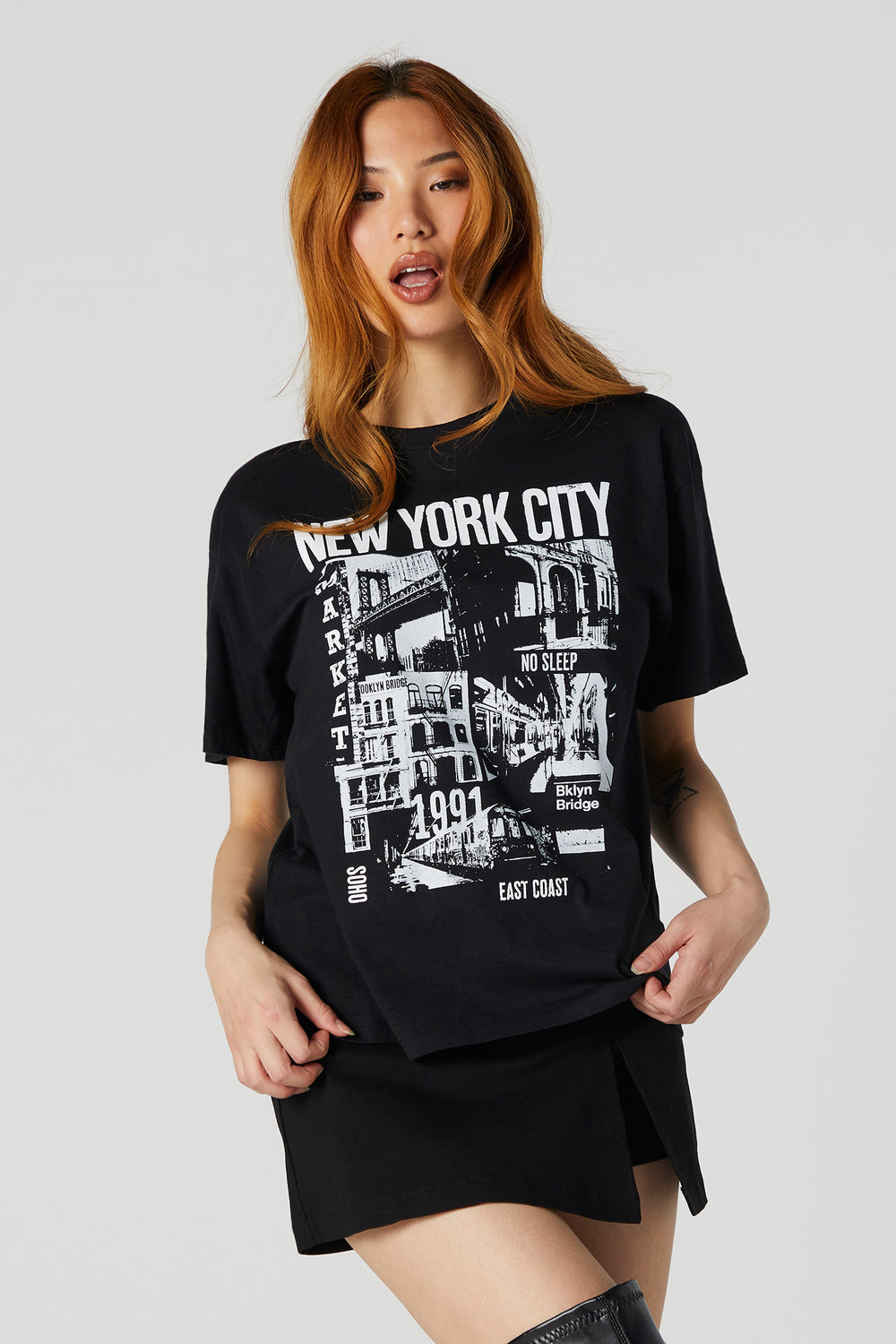 New York City Graphic Boyfriend T-Shirt New York City Graphic Boyfriend T-Shirt 2