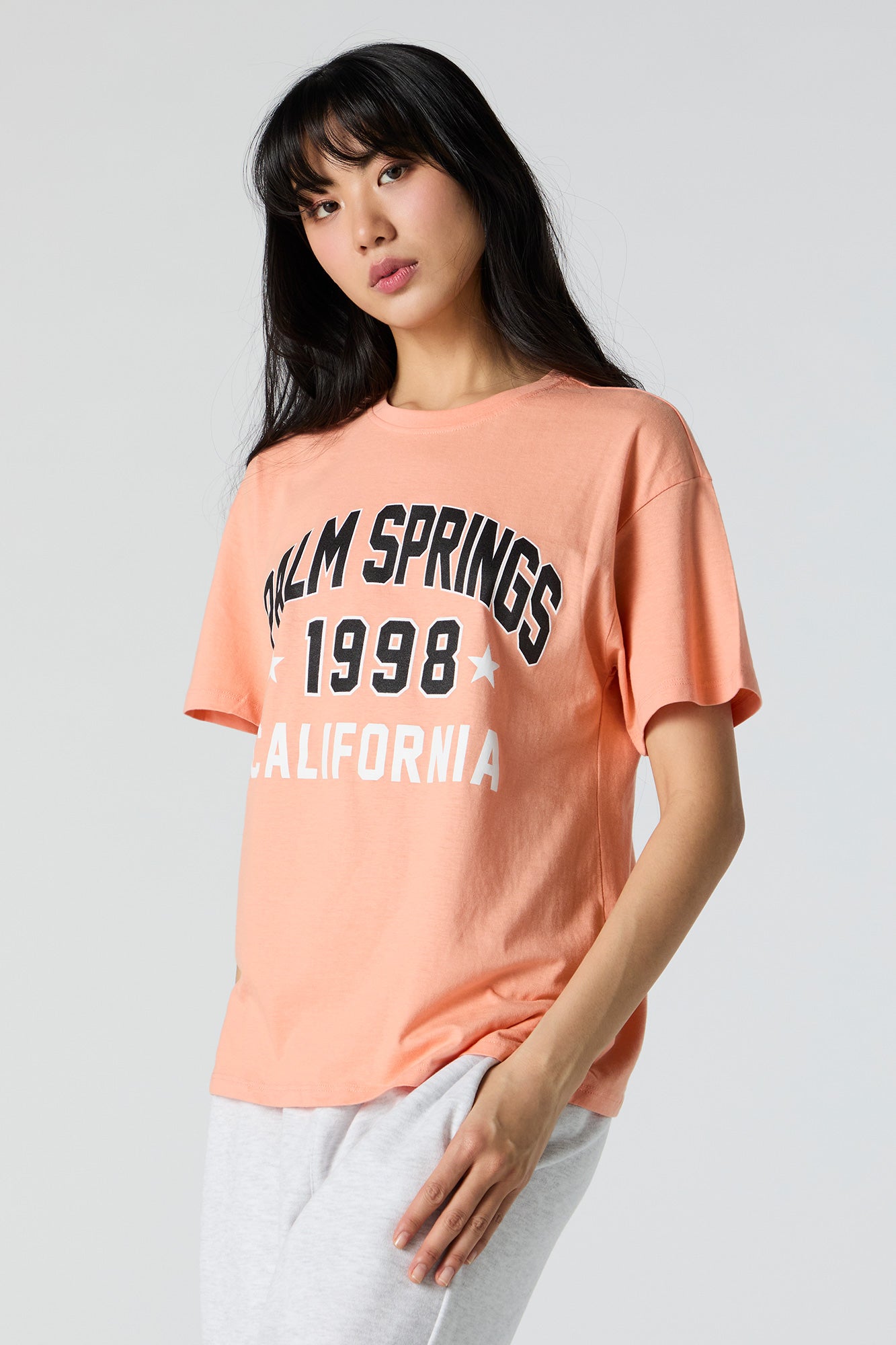 Stitches Palm Springs Graphic Boyfriend T-Shirt | Hamilton Place