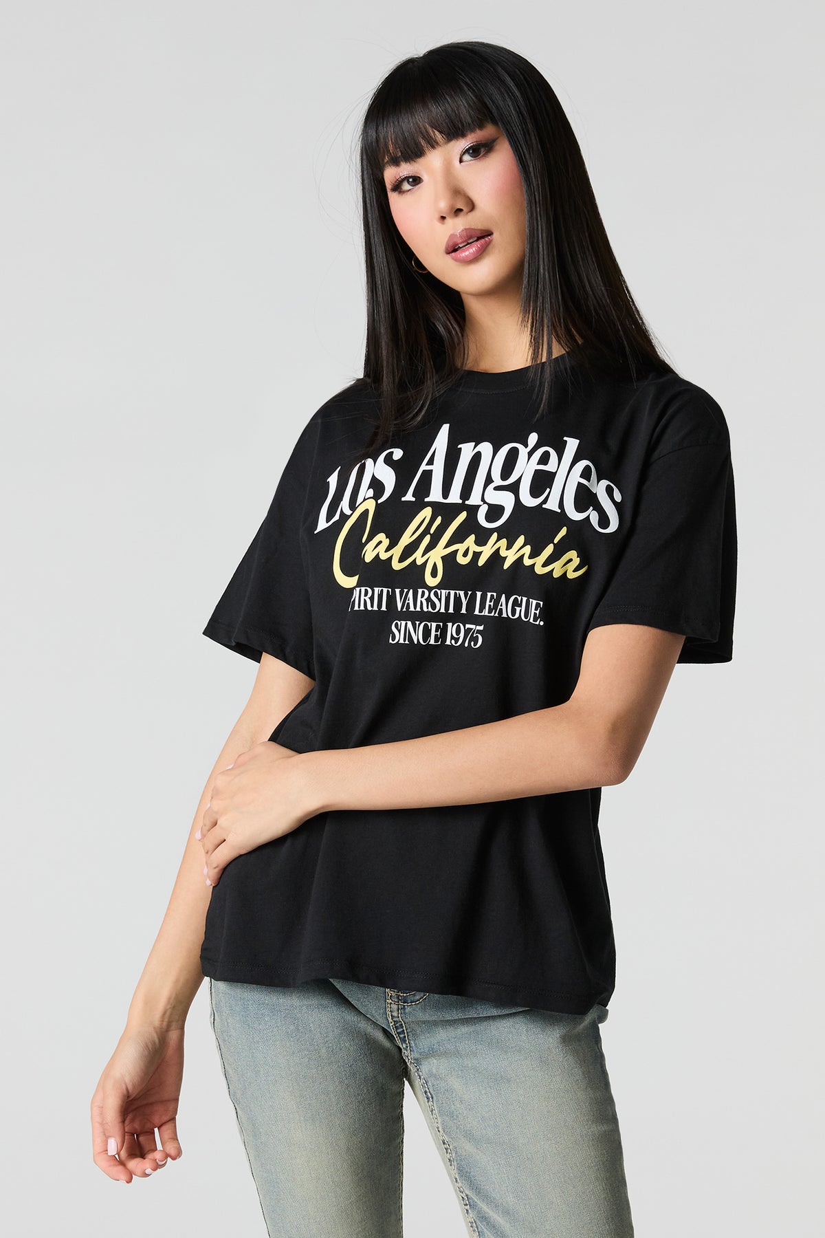 LA Varsity League Graphic Boyfriend T-Shirt