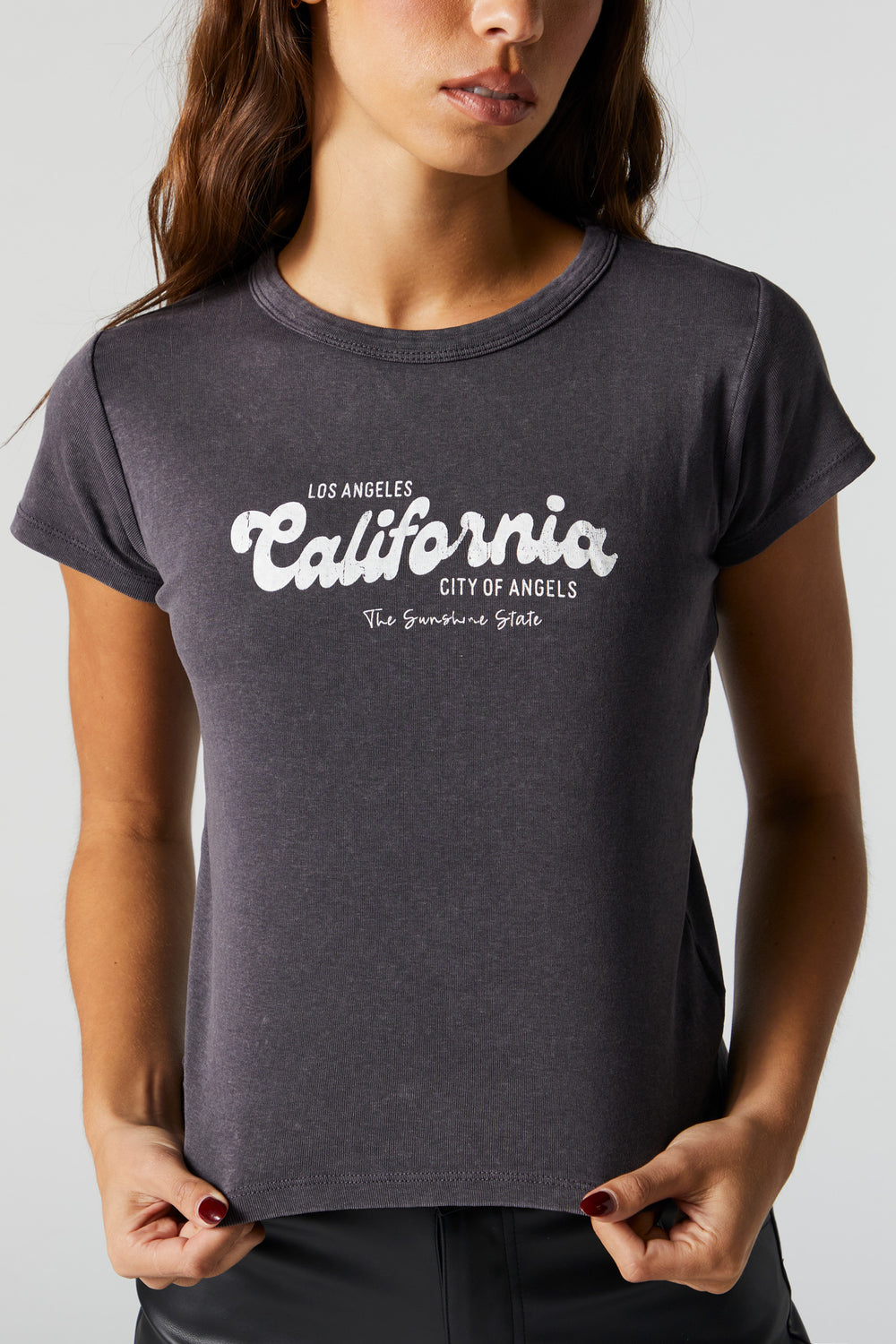 California Sunshine Graphic Washed T-Shirt California Sunshine Graphic Washed T-Shirt 2