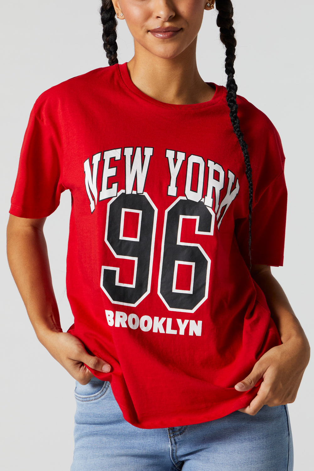 New York Graphic Boyfriend T-Shirt New York Graphic Boyfriend T-Shirt 2