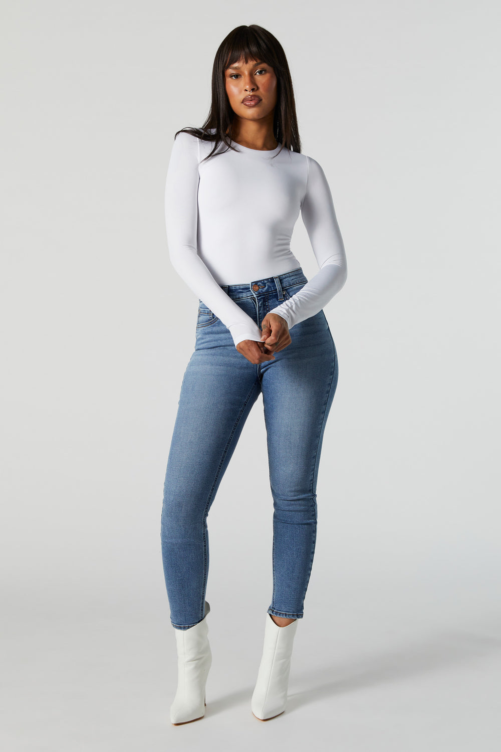 Contour Crewneck Long Sleeve Bodysuit Contour Crewneck Long Sleeve Bodysuit 13
