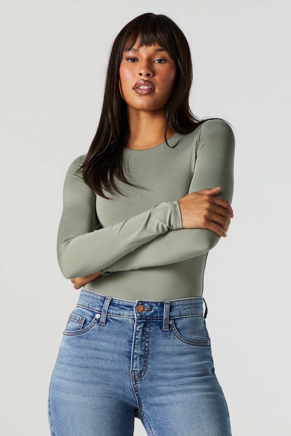 Contour Crewneck Long Sleeve Bodysuit Contour Crewneck Long Sleeve Bodysuit 14