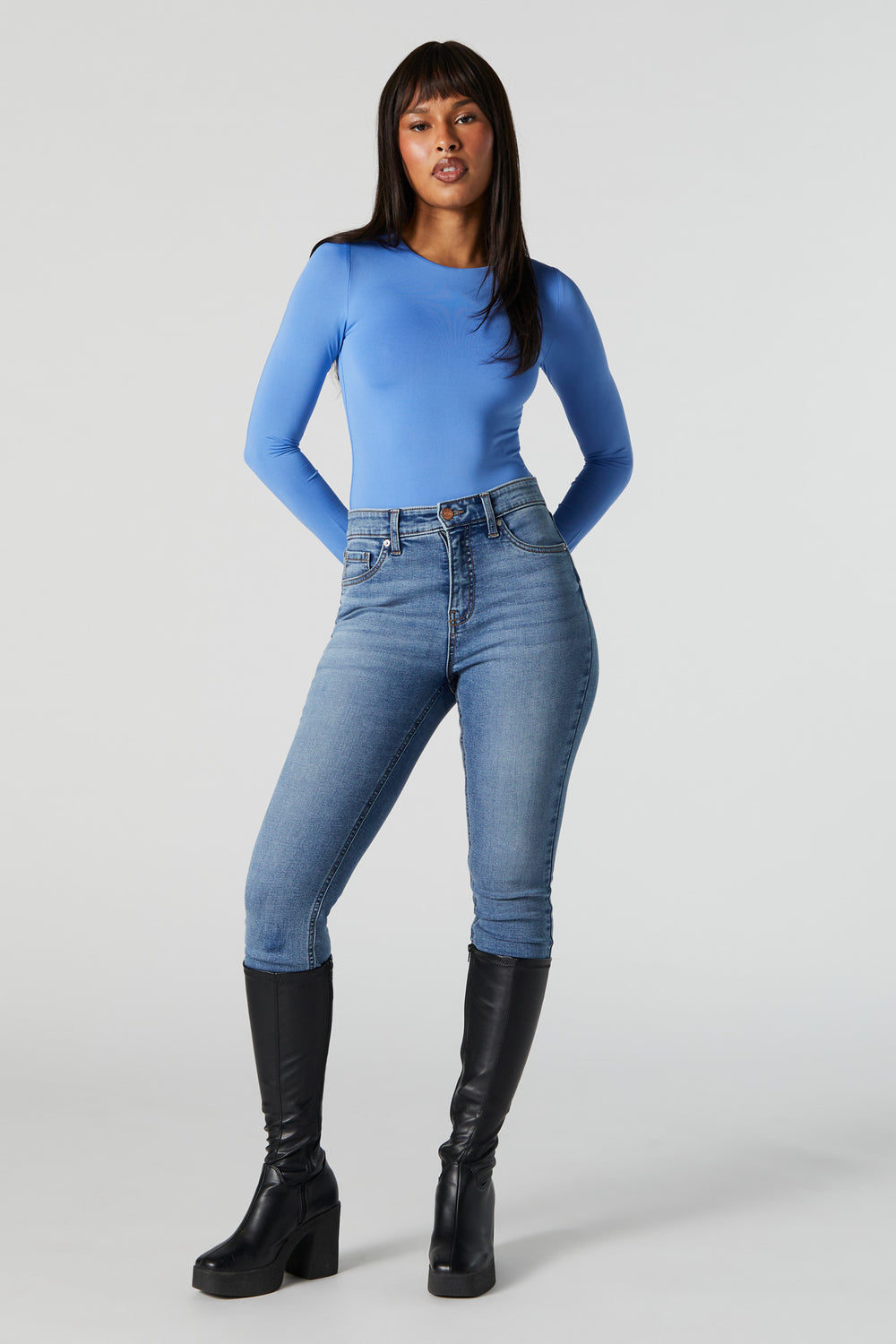Contour Crewneck Long Sleeve Bodysuit Contour Crewneck Long Sleeve Bodysuit 21