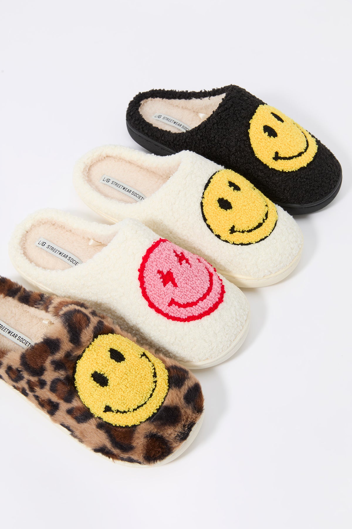 Happy Face Sherpa Slipper