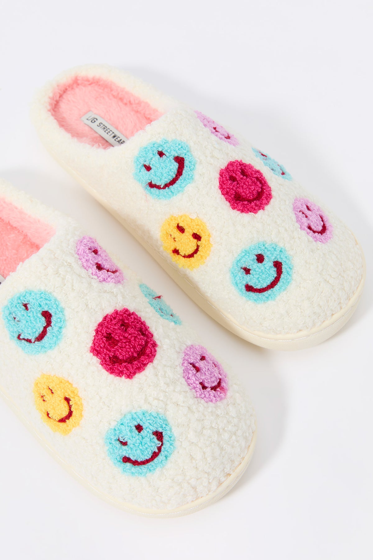 Happy Faces Sherpa Slipper