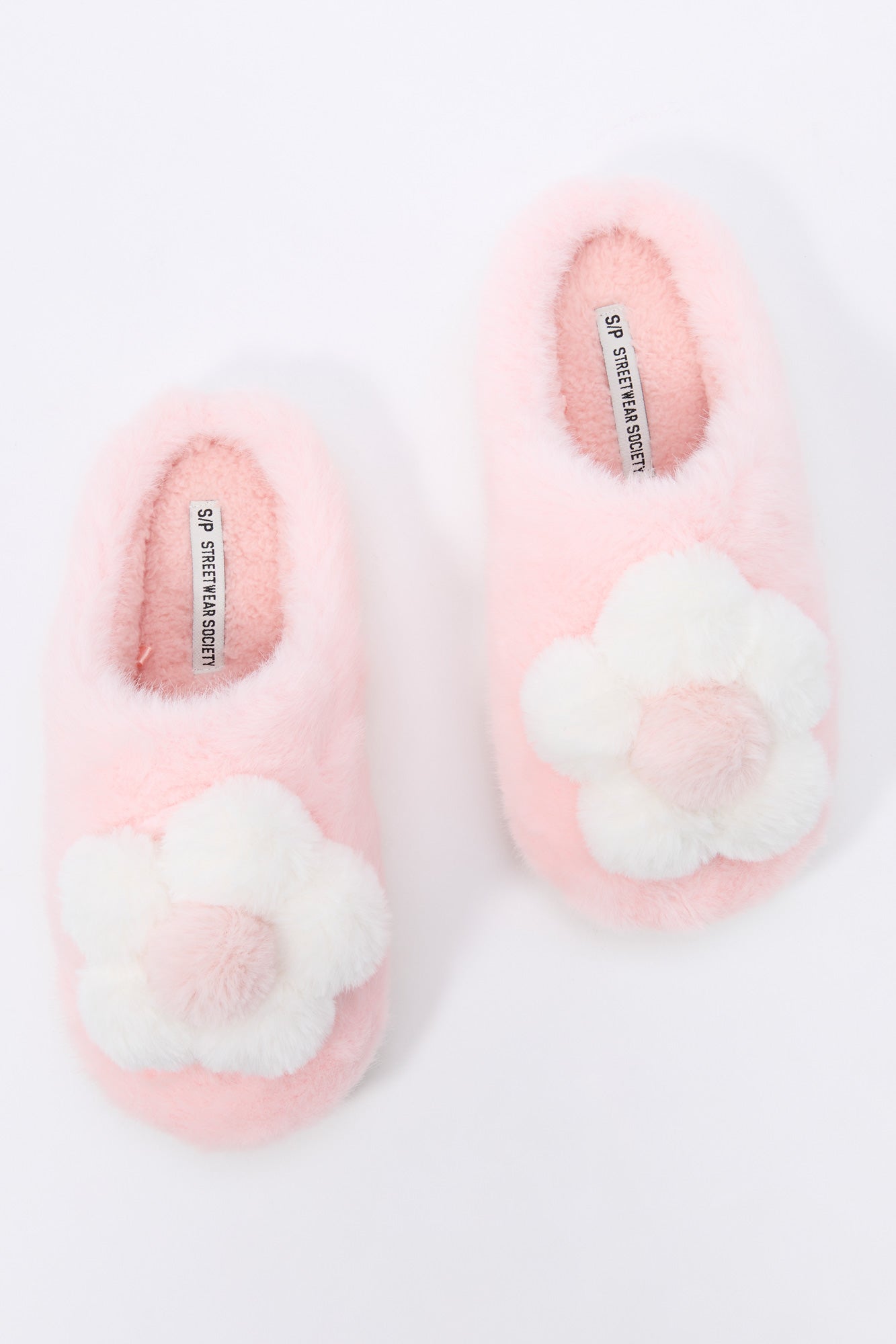 Plush Flower Slipper