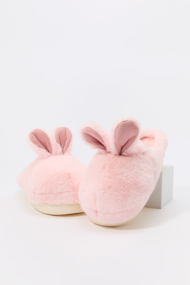 Faux Fur Bunny Slippers