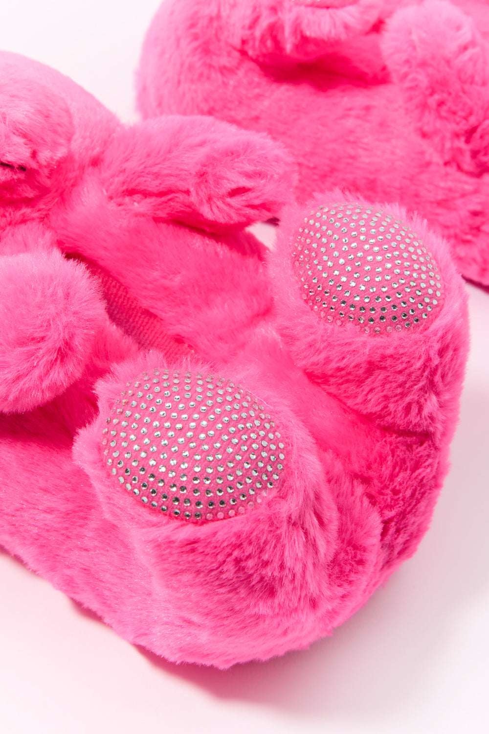 3D Rhinestone Teddy Bear Slippers 3D Rhinestone Teddy Bear Slippers 5