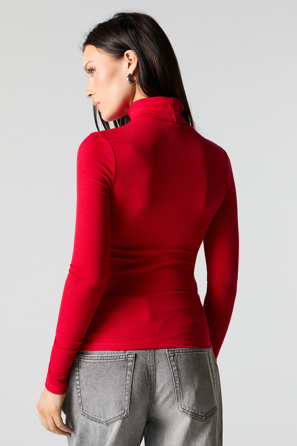 Ribbed Turtleneck Long Sleeve Top Ribbed Turtleneck Long Sleeve Top 17