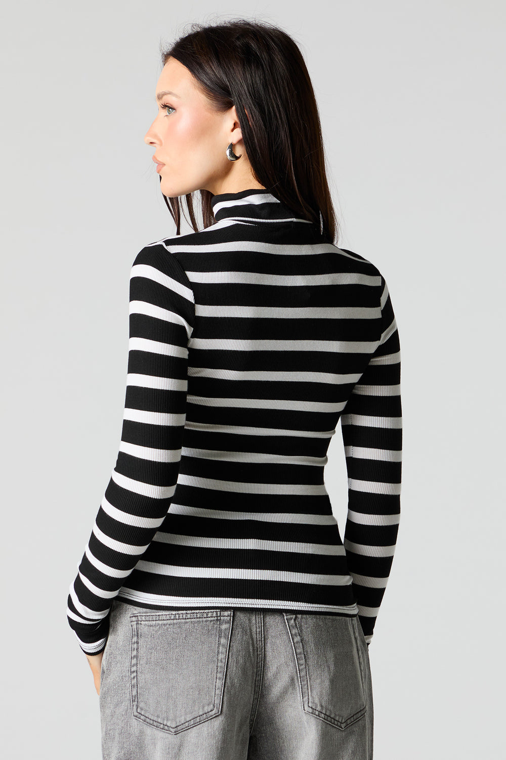 Ribbed Turtleneck Long Sleeve Top Ribbed Turtleneck Long Sleeve Top 2