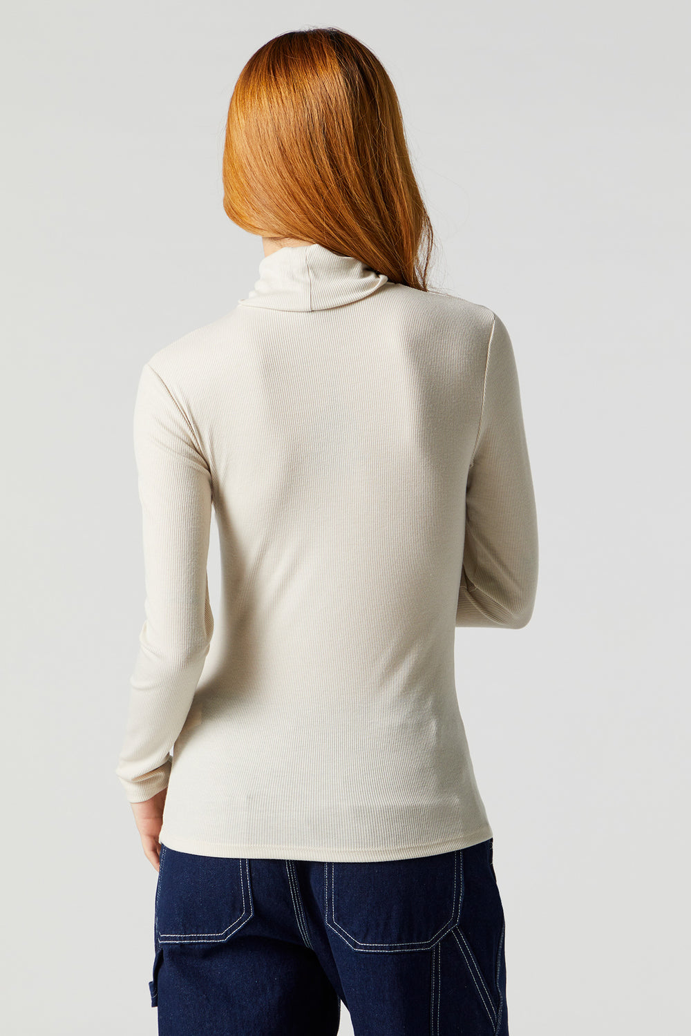 Ribbed Turtleneck Long Sleeve Top Ribbed Turtleneck Long Sleeve Top 3