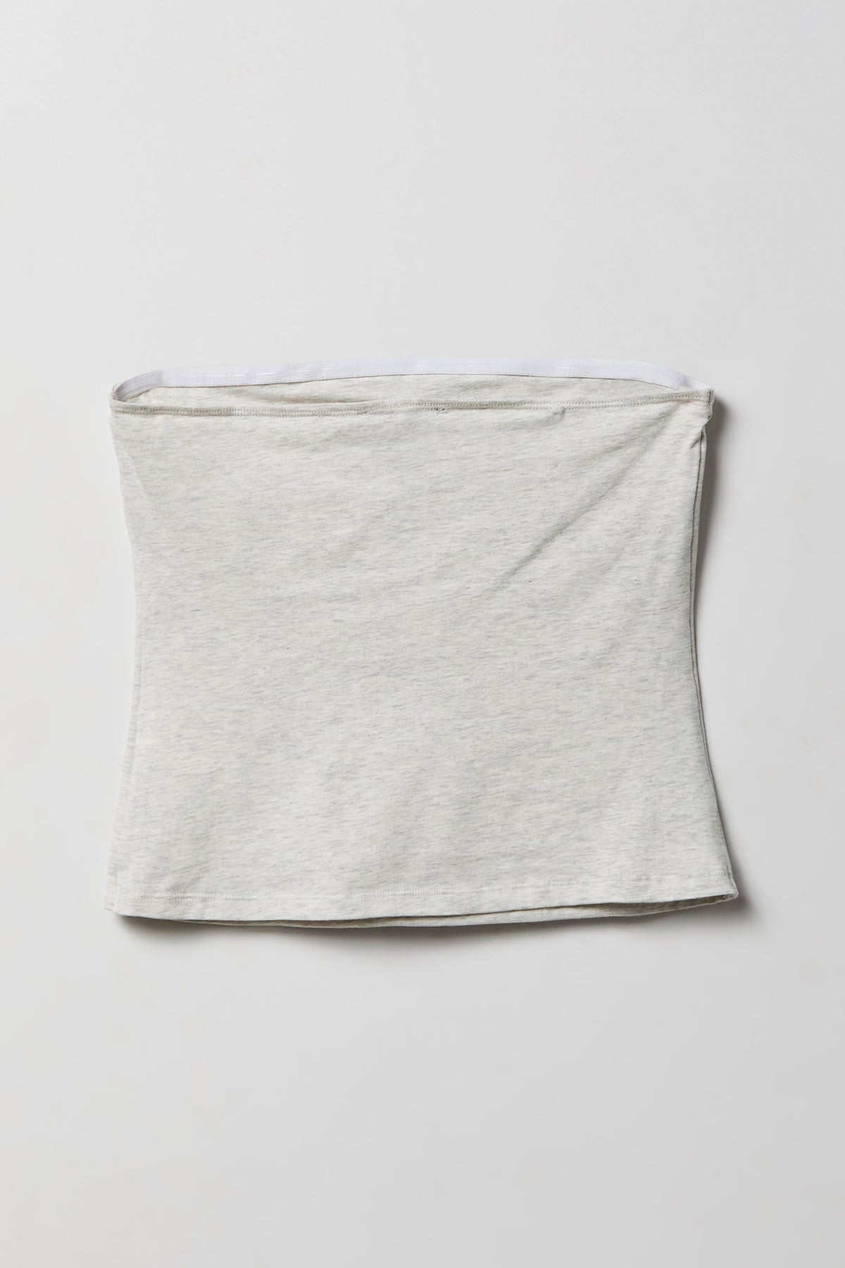 Alt View 6. USA Graphic Tube Top - Heather Grey