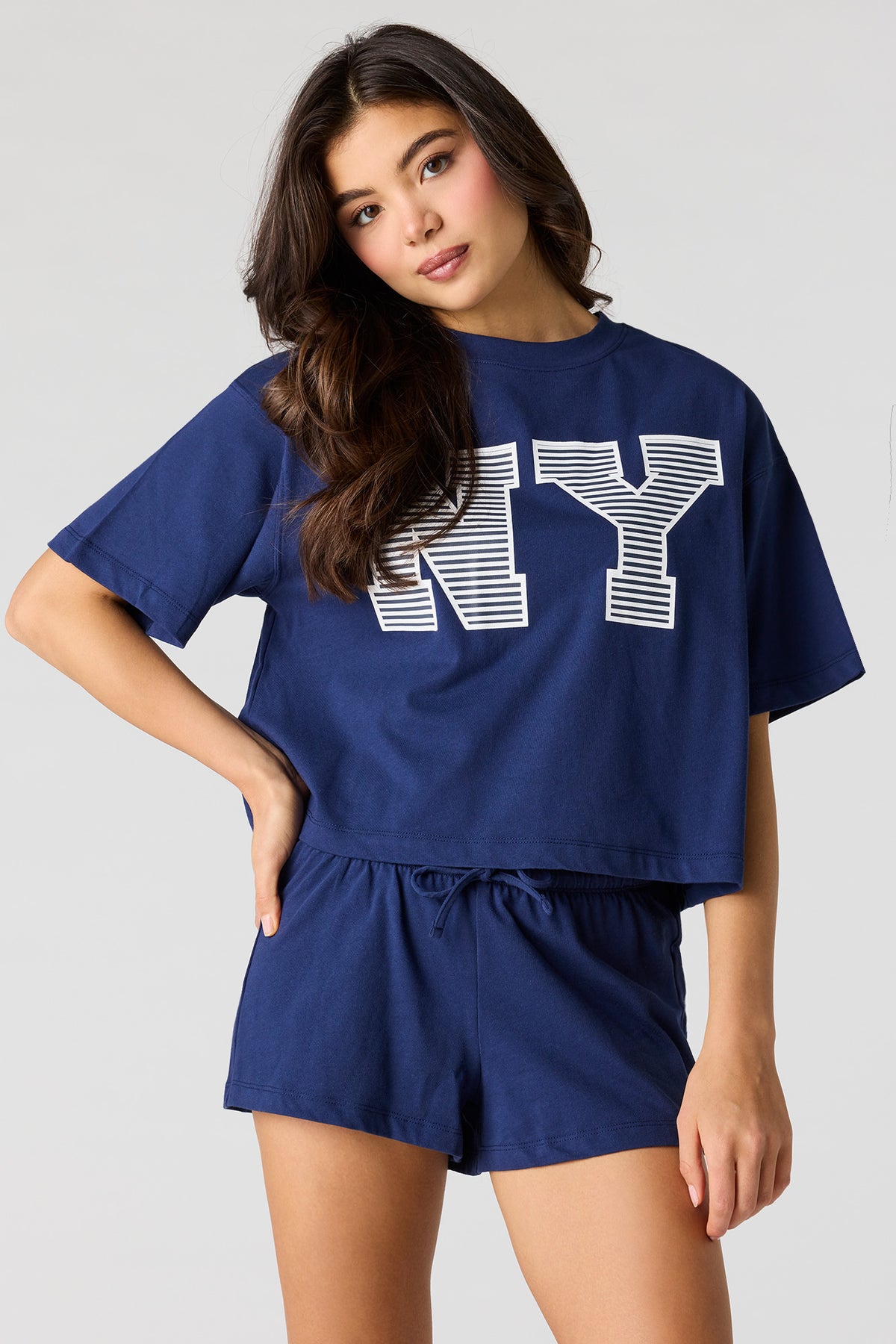 Alt View 19. Drawstring Short - Navy