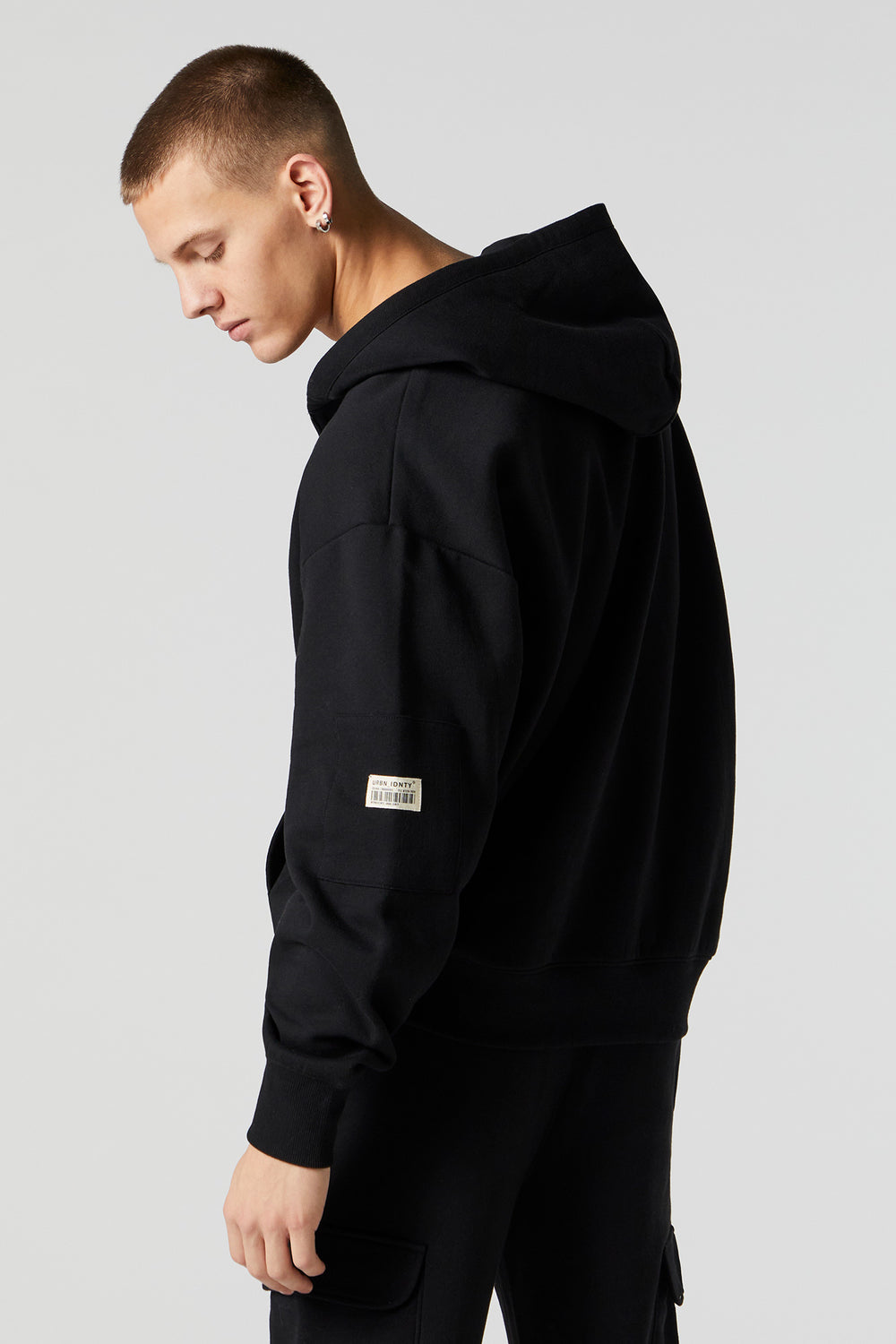 Solid Fleece Zip-Up Hoodie Solid Fleece Zip-Up Hoodie 6