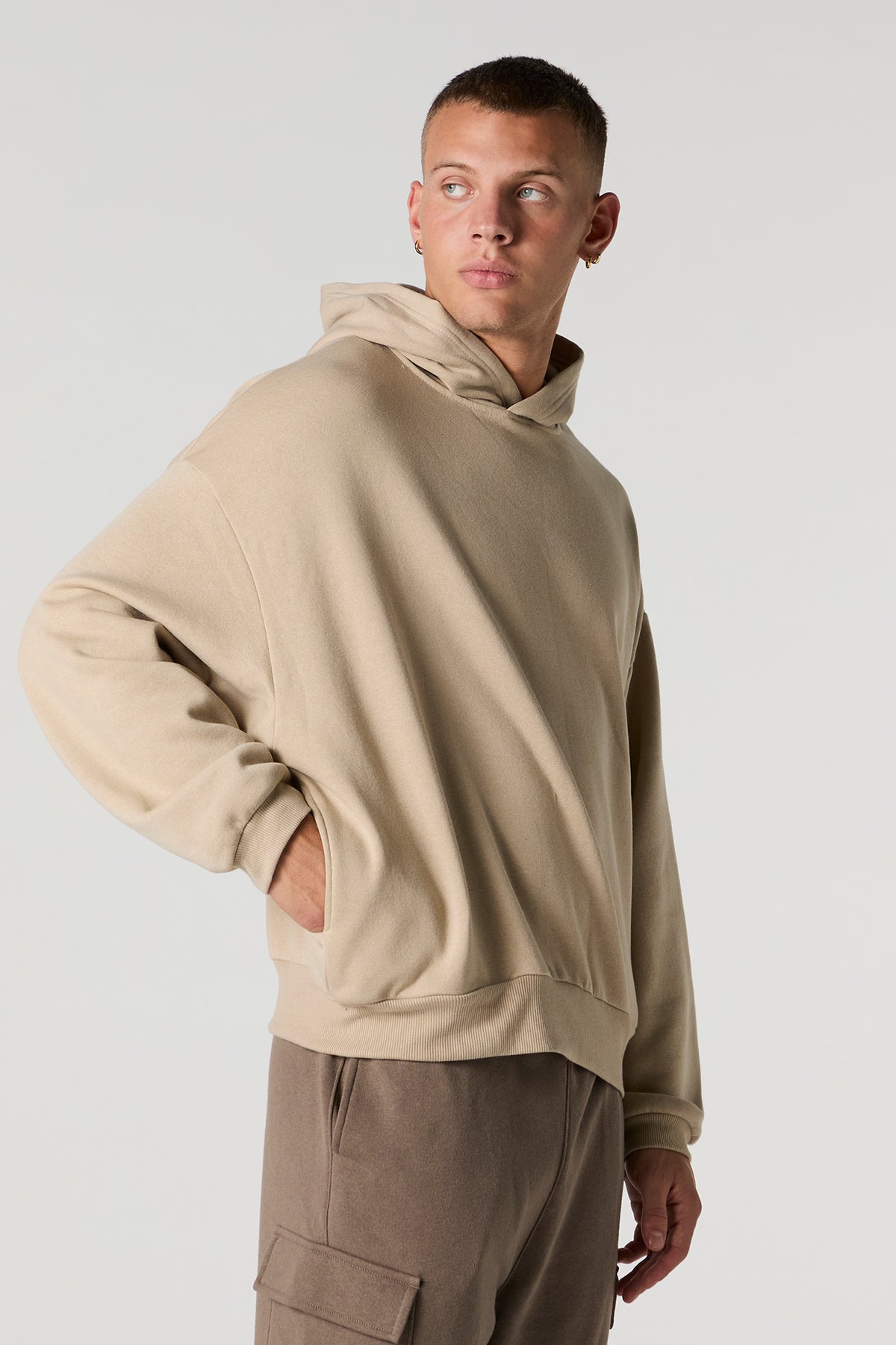 Boxy Fleece Hoodie