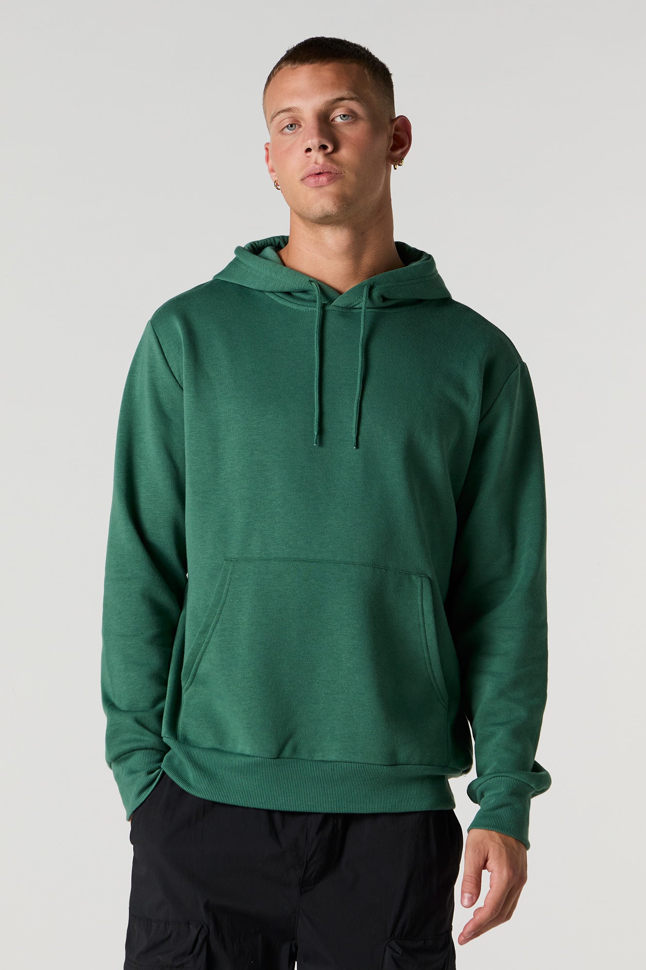 Everyday Solid Fleece Hoodie