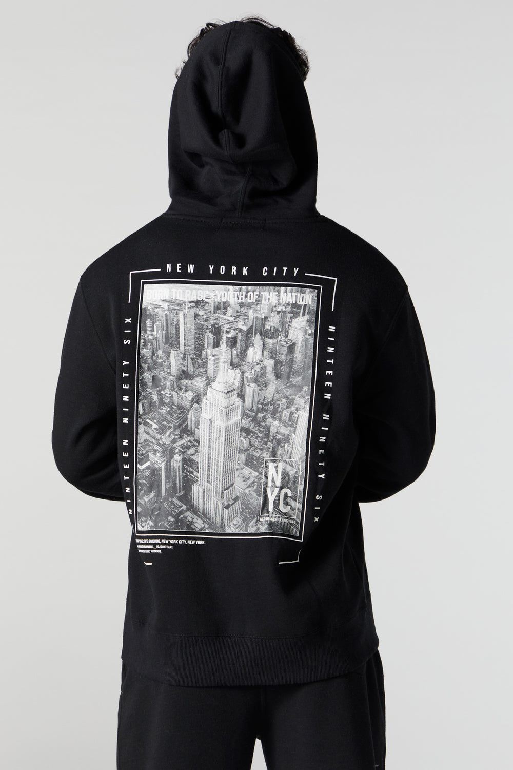 NYC Graphic Fleece Hoodie NYC Graphic Fleece Hoodie 2