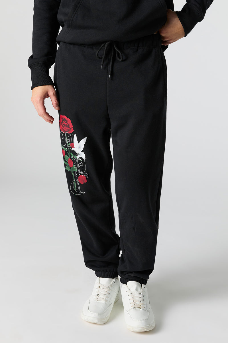 New York Doves Graphic Fleece Jogger