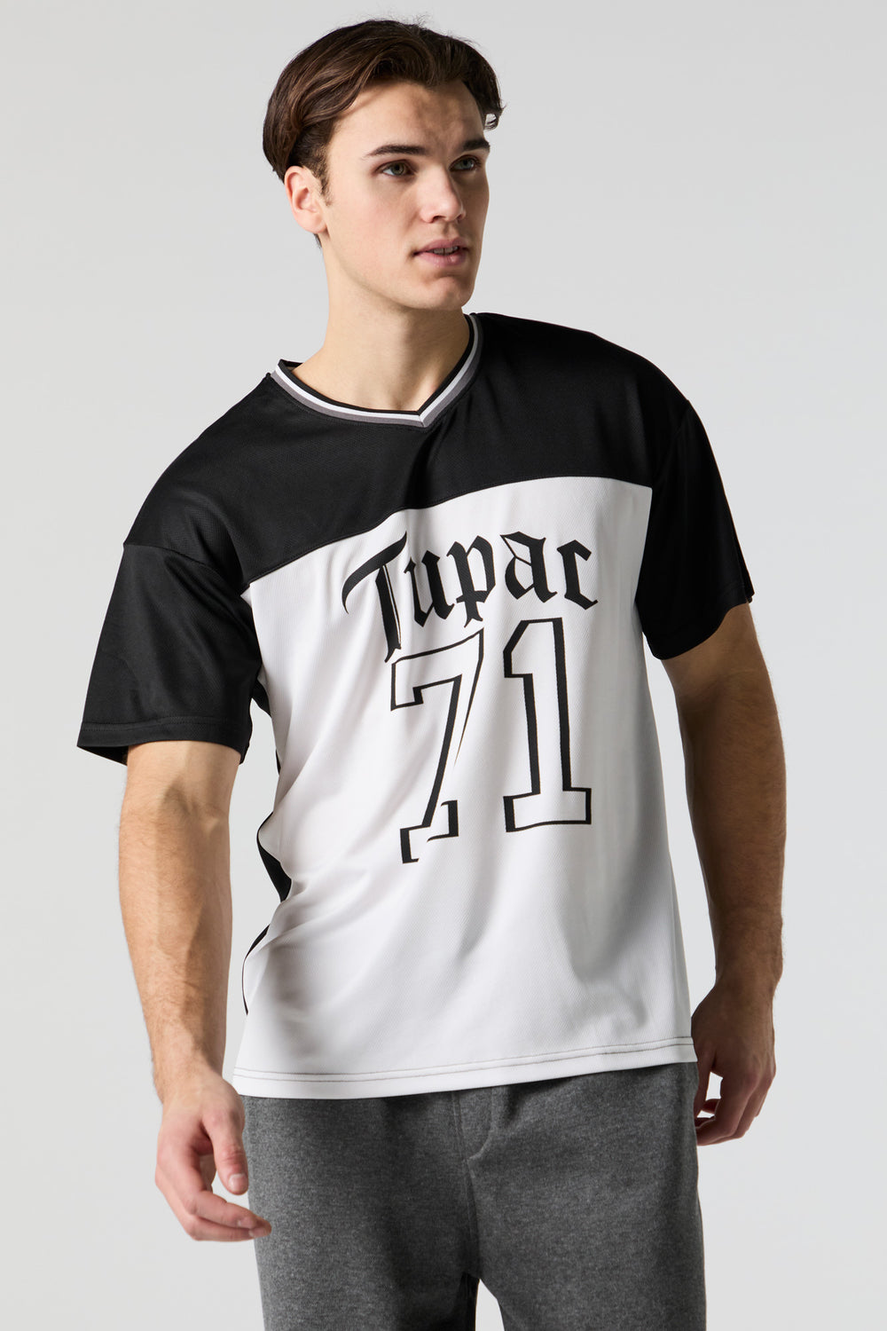 Tupac Graphic Football Jersey Tupac Graphic Football Jersey 2