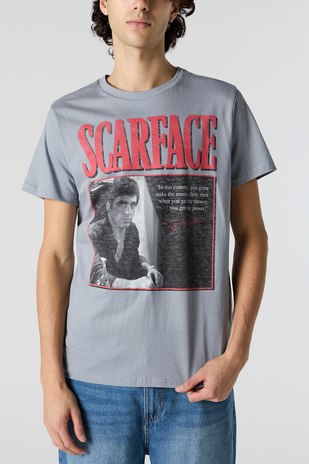 Scarface Graphic T-Shirt Scarface Graphic T-Shirt 1