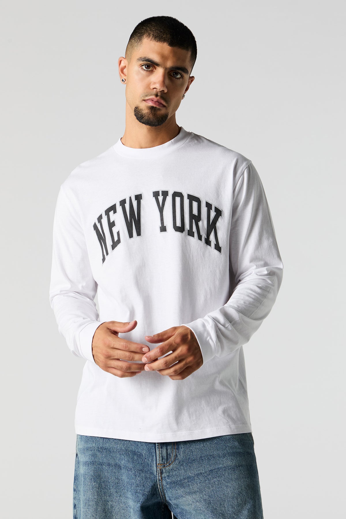 City Graphic Long Sleeve Top