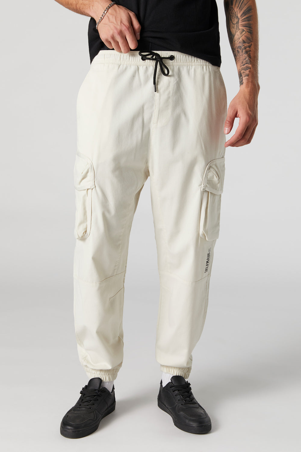 Relaxed Selfmade Cream Cargo Jogger Relaxed Selfmade Cream Cargo Jogger 2