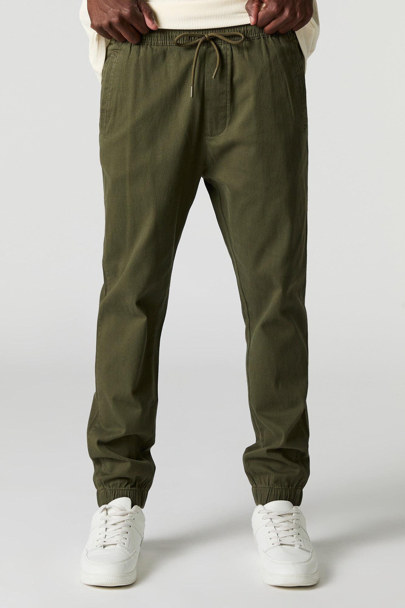 Solid Slim Fit Jogger