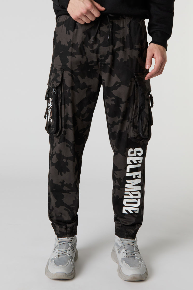 Self Made Graphic Cargo Jogger