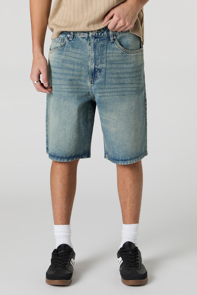 Boxy Denim Jort