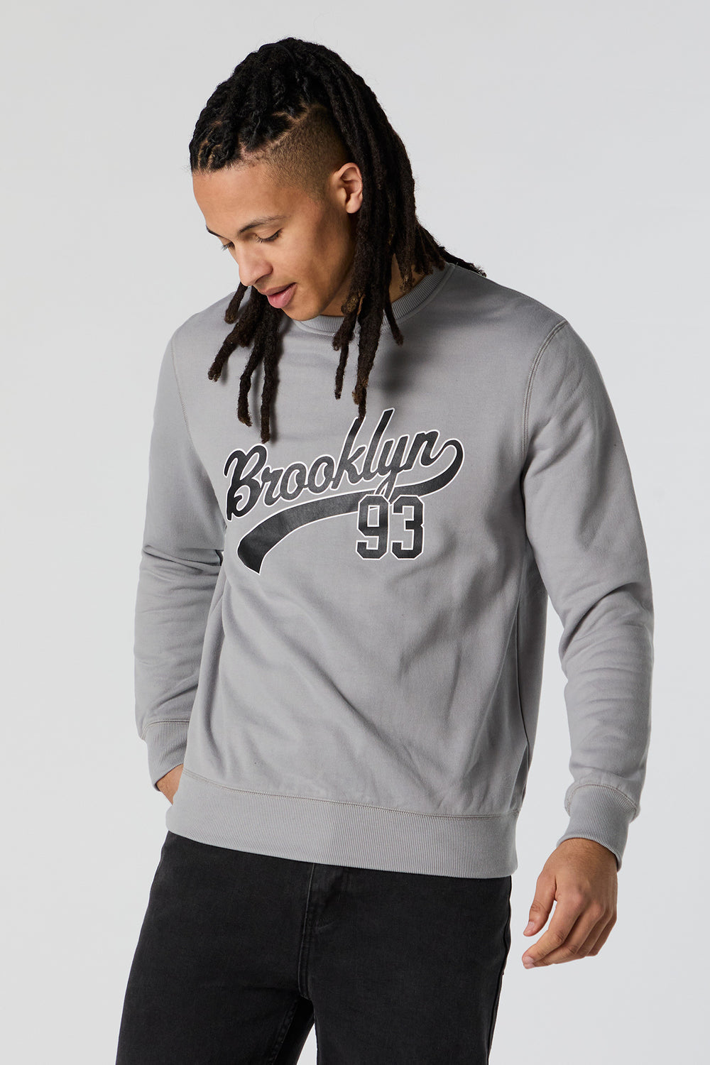 Brooklyn Graphic Fleece Sweatshirt Brooklyn Graphic Fleece Sweatshirt 1