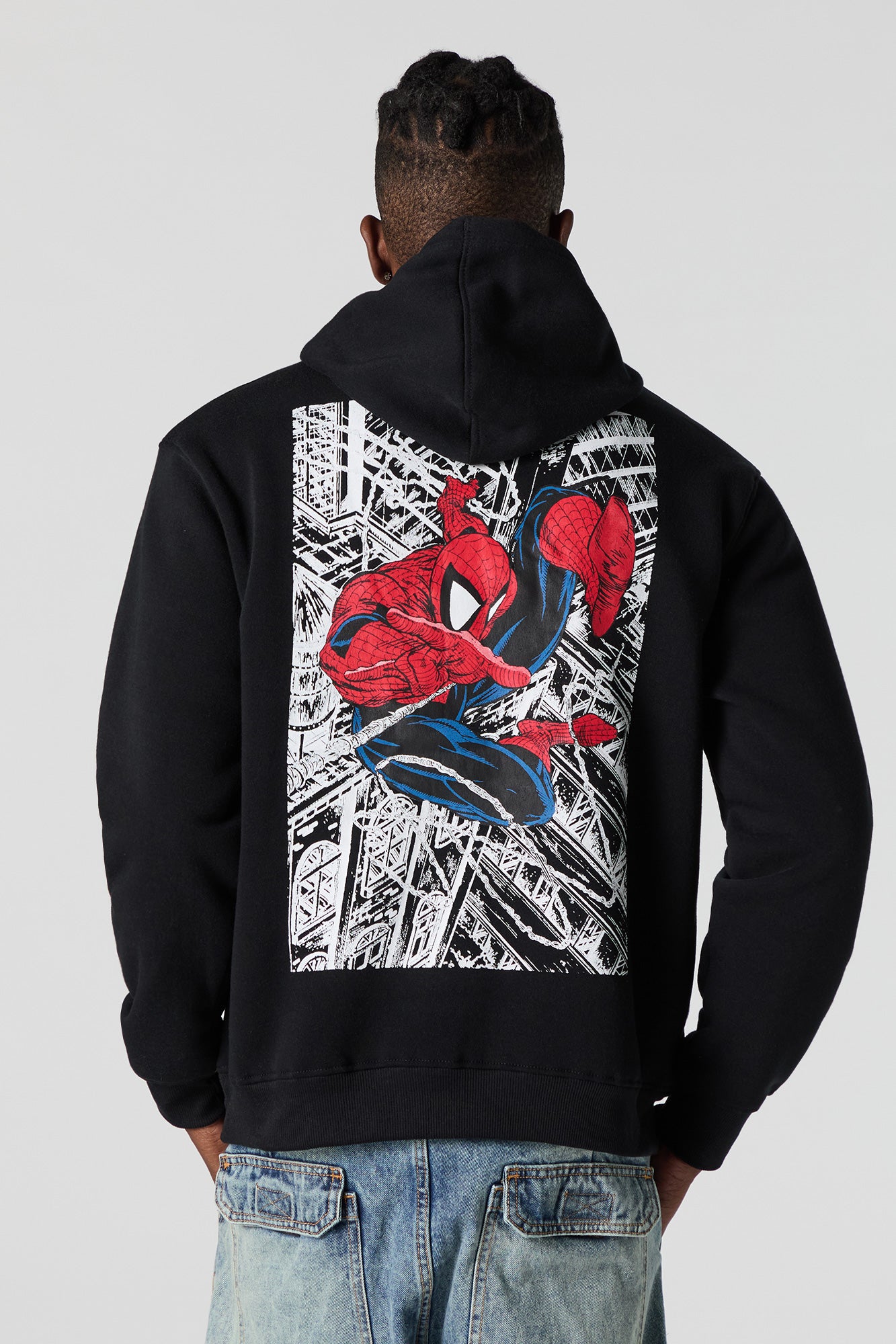 Spider-Man Graphic Fleece Hoodie