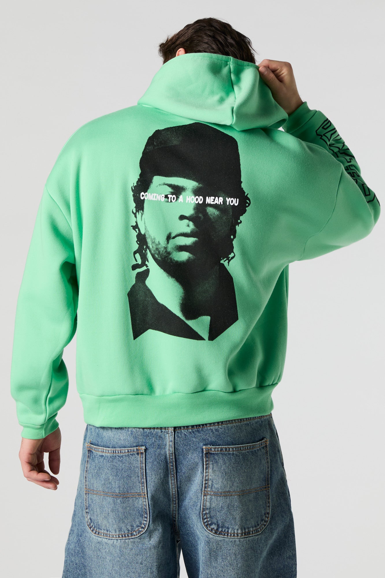 Boys N The Hood Graphic Fleece Hoodie