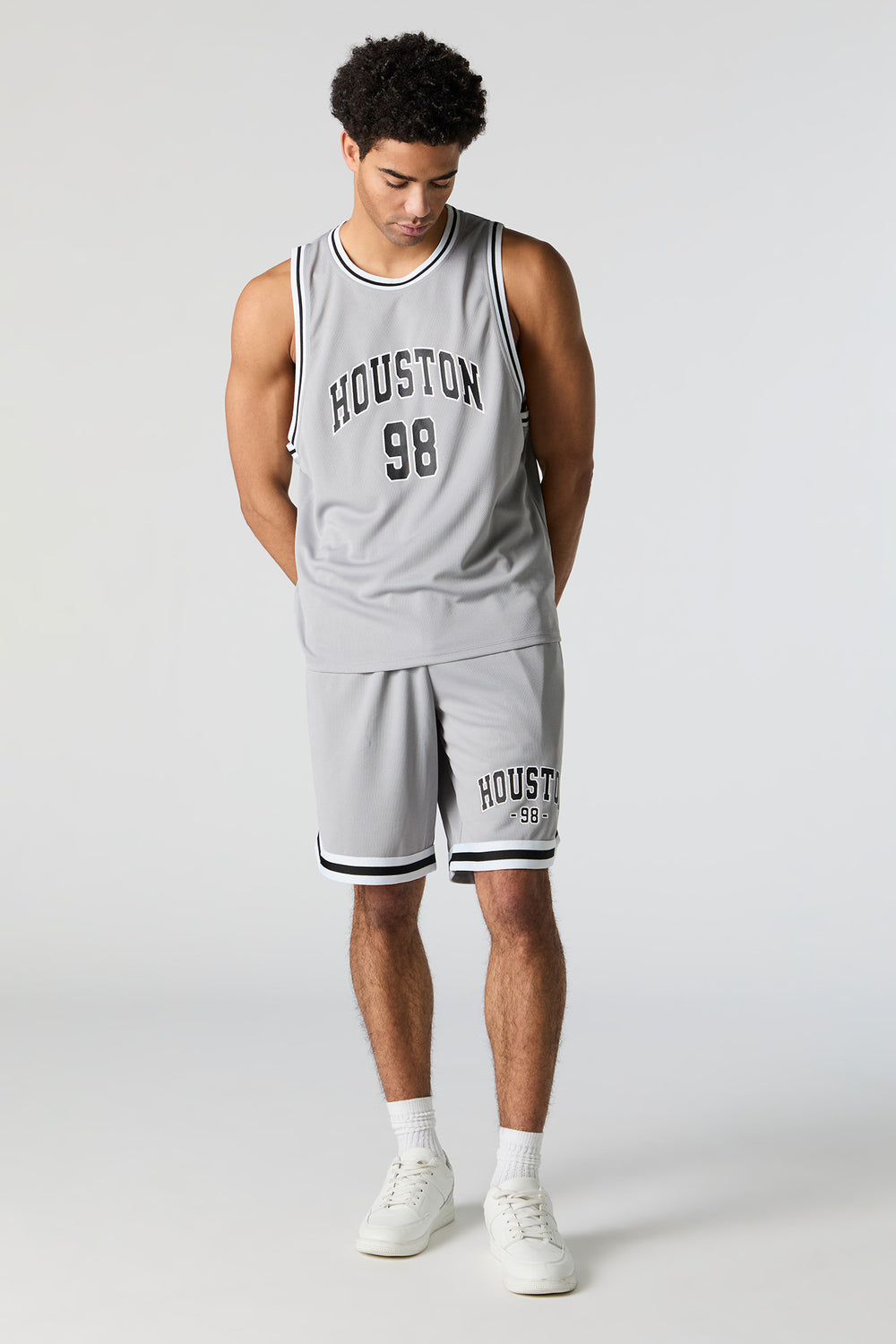 Houston Graphic Mesh Basketball Jersey Houston Graphic Mesh Basketball Jersey 3