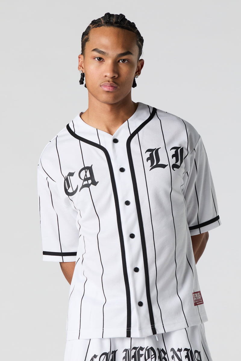 City Graphic Mesh Baseball Jersey