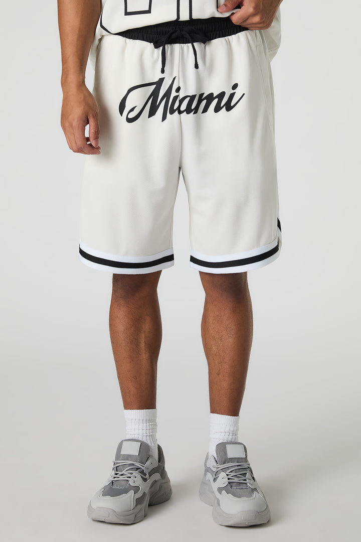 Miami Graphic Mesh Active Short